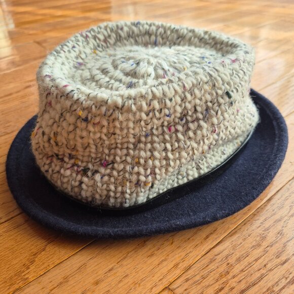 Bettini Two-tone Fedora/Trilby Women's Hat Made In Italy - Picture 3 of 10